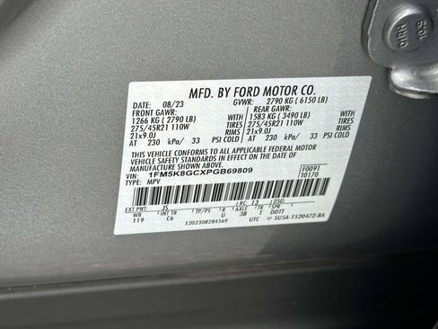 Used 2023 Ford Explorer ST w/ Equipment Group 401A AWD/4WD image 25