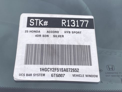 Certified 2025 Honda Accord Sport image 31
