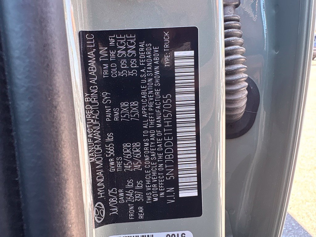 Certified 2026 Hyundai Santa Cruz SEL AWD/4WD image 35