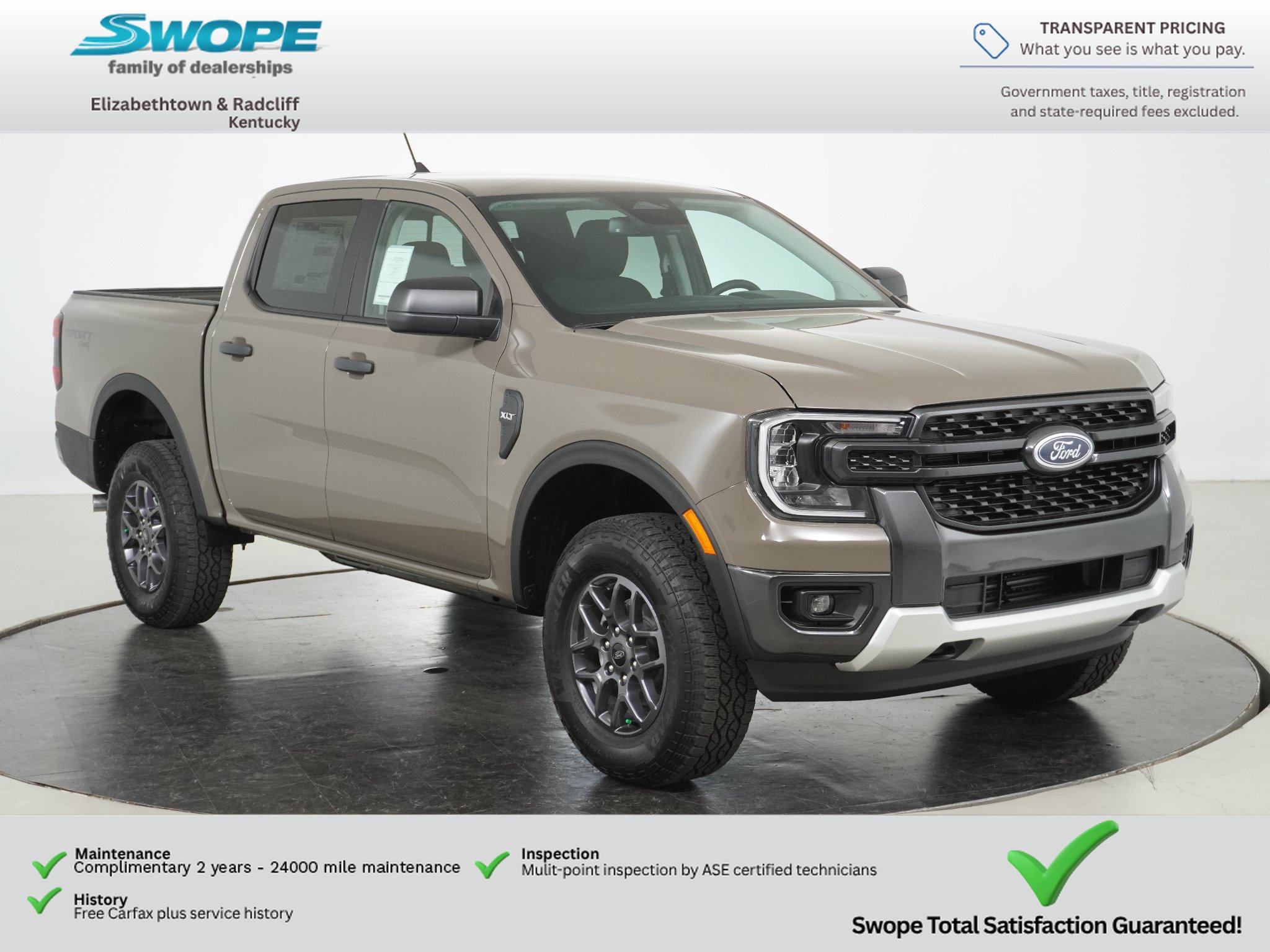 New 2026 Ford Ranger XLT w/ Equipment Group 301A High AWD/4WD image 1