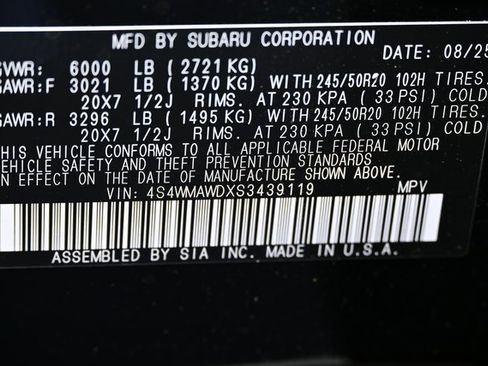 New 2025 Subaru Ascent Bronze Edition image 23