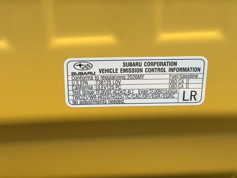 New 2026 Subaru WRX tS AWD/4WD image 27