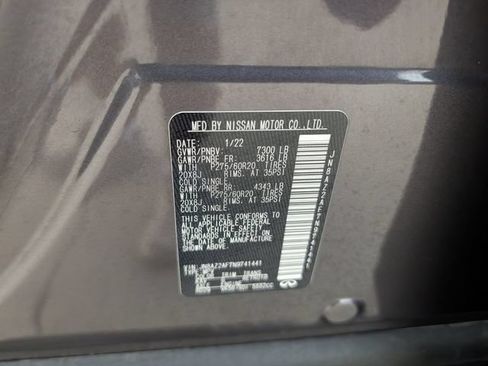 Used 2022 INFINITI QX80 Luxe w/ Cargo Package RWD image 39