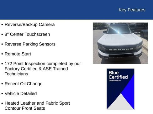 Used 2023 Ford Bronco Sport Outer Banks AWD/4WD image 10