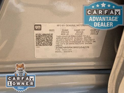 Certified 2024 Cadillac CT5 Luxury w/ Sun And Sound Package RWD image 42