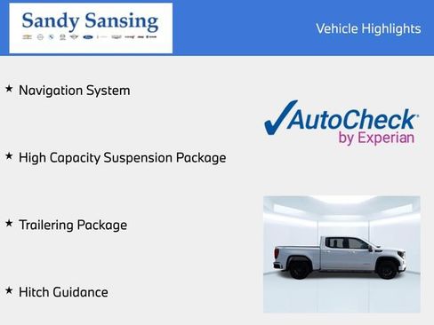 Used 2024 GMC Sierra 1500 Elevation w/ LPO, Elevation Black Package AWD/4WD image 7