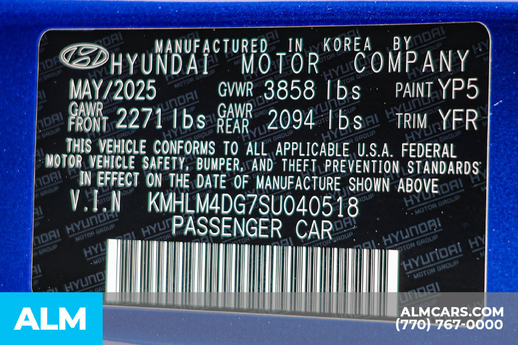 Used 2025 Hyundai Elantra Sport FWD image 56