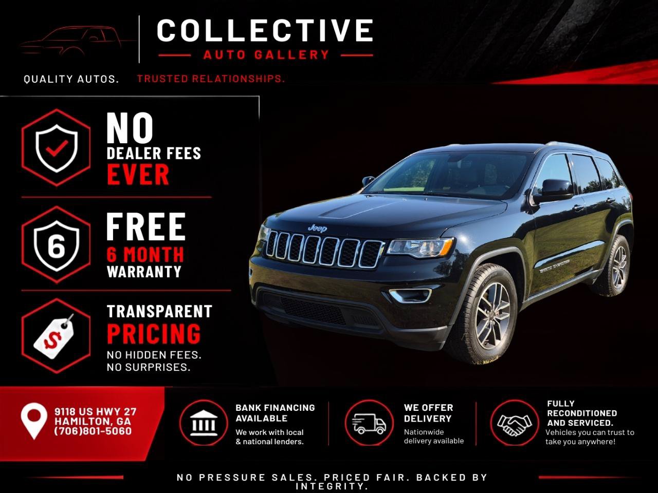 Used 2019 Jeep Grand Cherokee Laredo w/ Laredo X Package RWD image 2