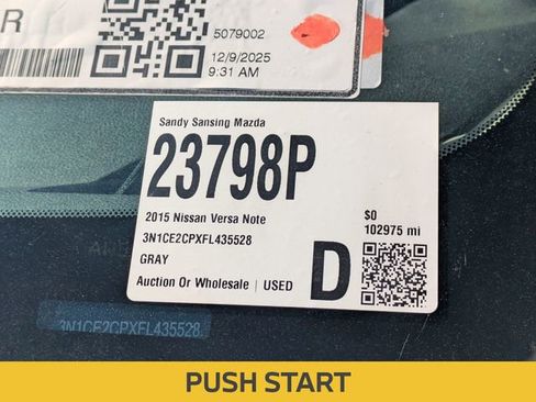 Used 2015 Nissan Versa Note S Plus image 8