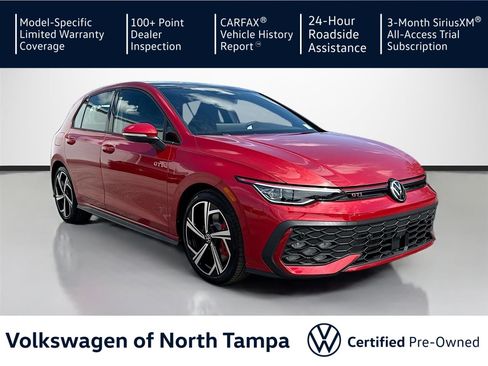 Used 2026 Volkswagen GTI SE FWD image 1