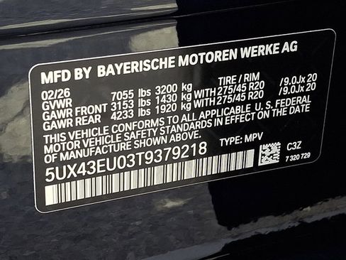 New 2026 BMW X5 xDrive50e image 20
