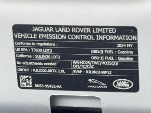 Used 2024 Land Rover Range Rover Velar S image 61