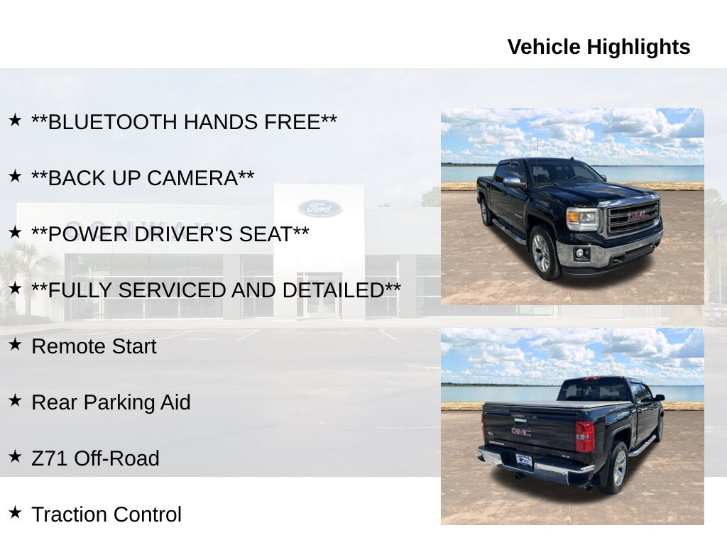 Used 2014 GMC Sierra 1500 SLE w/ SLE Value Package AWD/4WD image 6