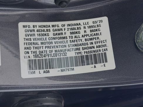 Used 2020 Honda Insight Touring image 28