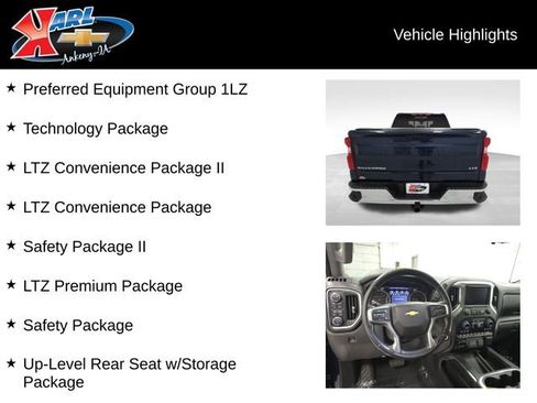 Used 2020 Chevrolet Silverado 1500 LTZ w/ LTZ Premium Package image 2