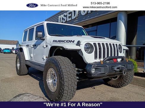 Used 2021 Jeep Wrangler Unlimited Rubicon w/ Trailer Tow Package AWD/4WD image 3
