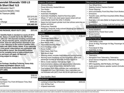 Used 2013 Chevrolet Silverado 1500 LS AWD/4WD image 3