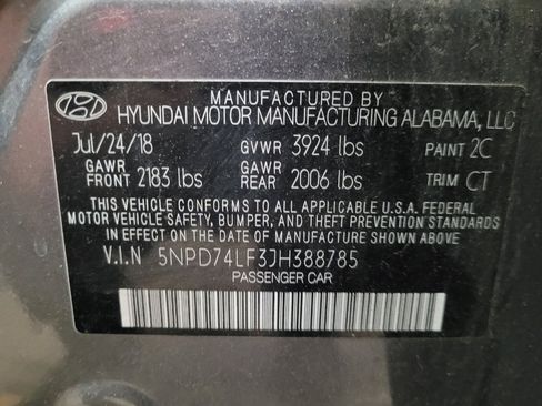 Used 2018 Hyundai Elantra SE w/ SE Connectivity Package 04 FWD image 33