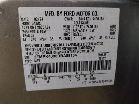 Used 2024 Ford Edge SEL image 33