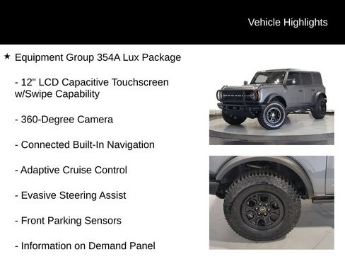 Used 2023 Ford Bronco Wildtrak AWD/4WD image 7