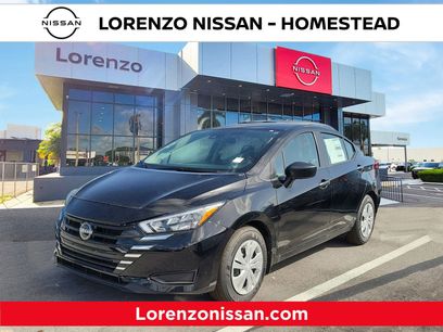 New 2025 Nissan Versa S w/ Trunk Package
