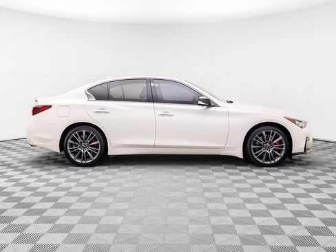 Used 2023 INFINITI Q50 Red Sport 400 w/ Carbon Fiber Package AWD/4WD image 7
