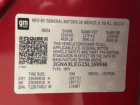 Used 2025 Chevrolet Equinox RS w/ Safety and Technology Package image 26