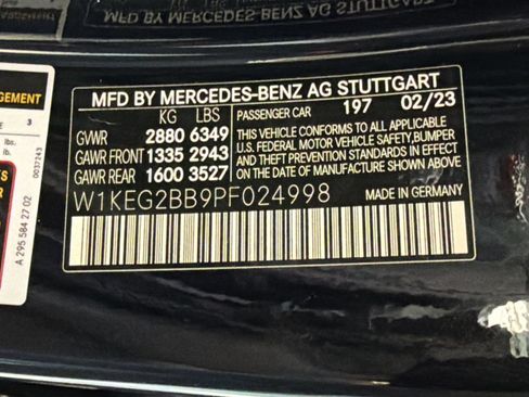 Certified 2023 Mercedes-Benz EQE 350+ Sedan image 24