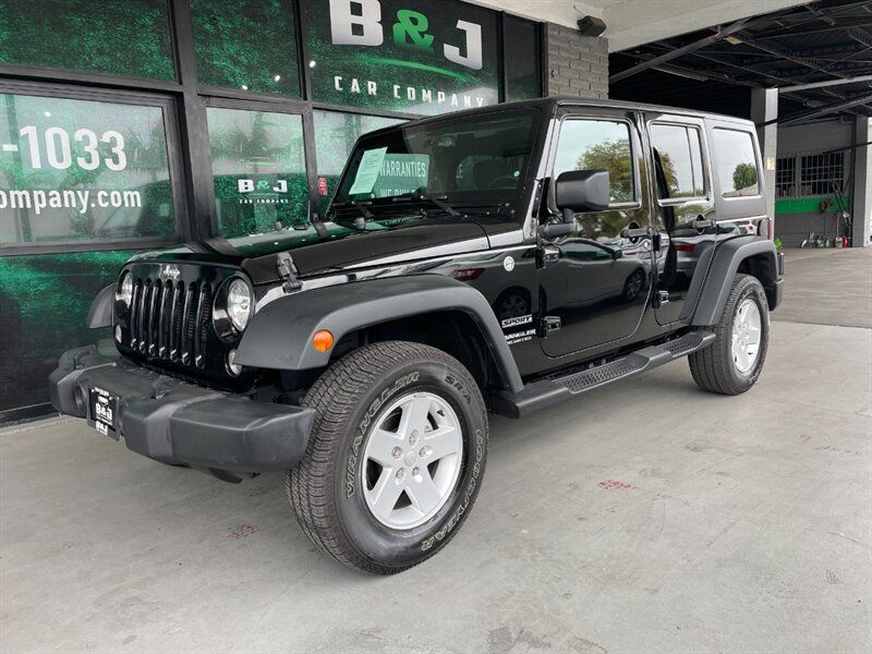Used 2017 Jeep Wrangler Unlimited Sport w/ Quick Order Package 24S AWD/4WD image 1