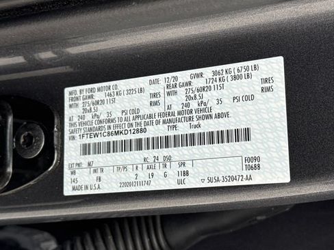 Certified 2021 Ford F150 XLT w/ Equipment Group 302A High RWD image 46