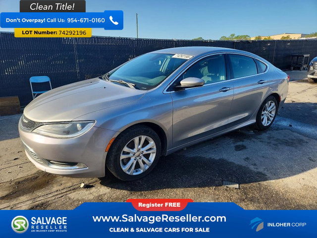 Used 2016 Chrysler 200 Limited FWD image 1