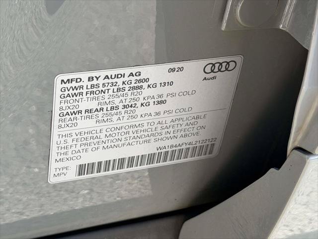 Used 2020 Audi SQ5 Premium Plus w/ Premium Plus Package AWD/4WD image 40