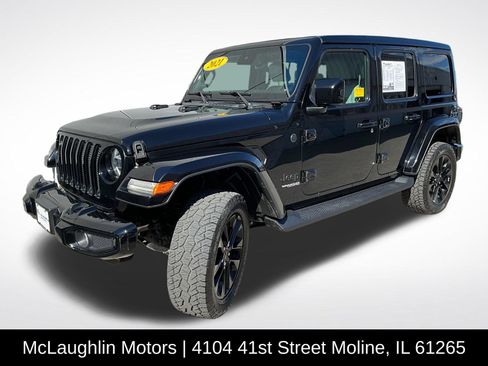 Used 2021 Jeep Wrangler Unlimited Sahara AWD/4WD image 1