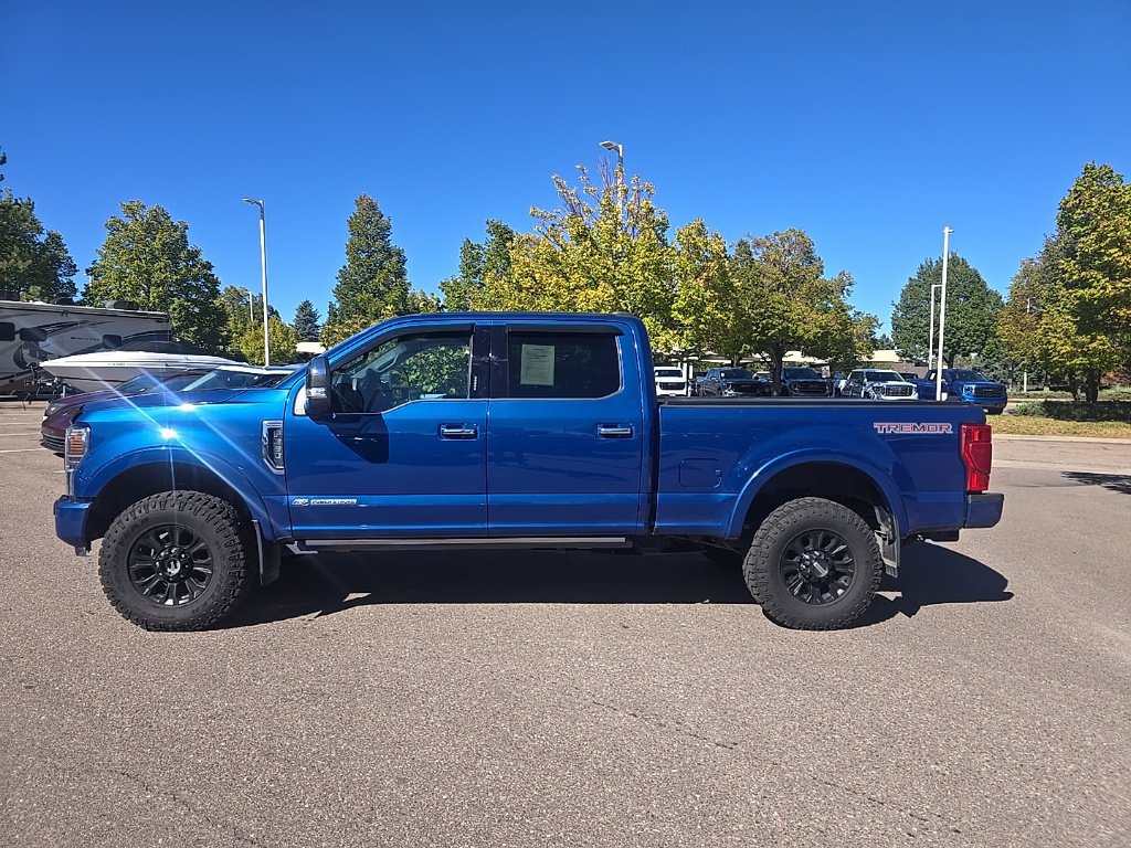 Used 2022 Ford F350 Platinum w/ Tremor Off-Road Package AWD/4WD image 2
