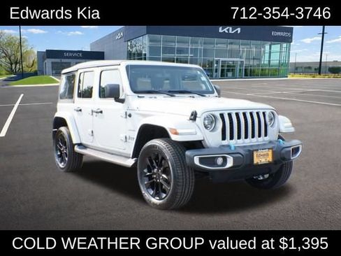 Used 2023 Jeep Wrangler Unlimited Sahara w/ Cold Weather Group AWD/4WD image 1