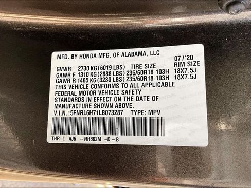 Used 2020 Honda Odyssey EX-L image 34