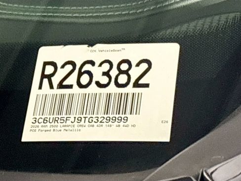 New 2026 RAM 2500 Laramie AWD/4WD image 25