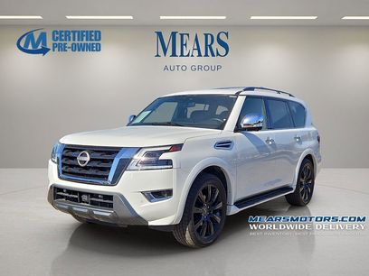 Used 2023 Nissan Armada Platinum w/ Captain's Chairs Package
