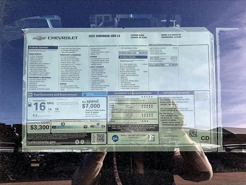 New 2025 Chevrolet Suburban LS w/ LPO, Dark Essentials Package image 20