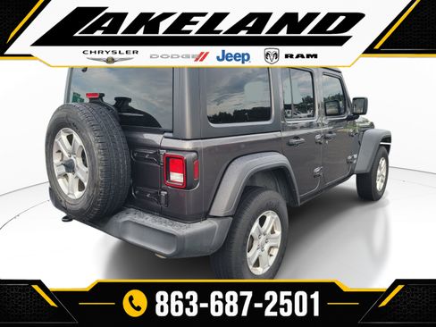 Used 2021 Jeep Wrangler Unlimited Sport AWD/4WD image 4
