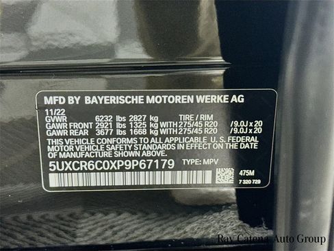 Certified 2023 BMW X5 xDrive40i w/ M Sport Package image 34