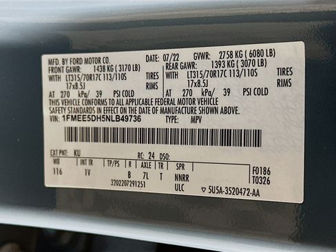 Used 2022 Ford Bronco Badlands w/ Sasquatch Package image 12