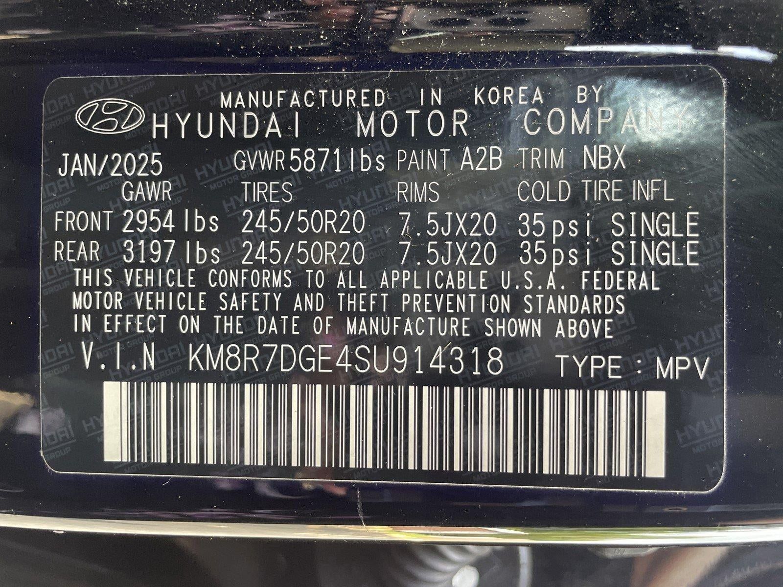 Used 2025 Hyundai Palisade Calligraphy AWD/4WD image 14