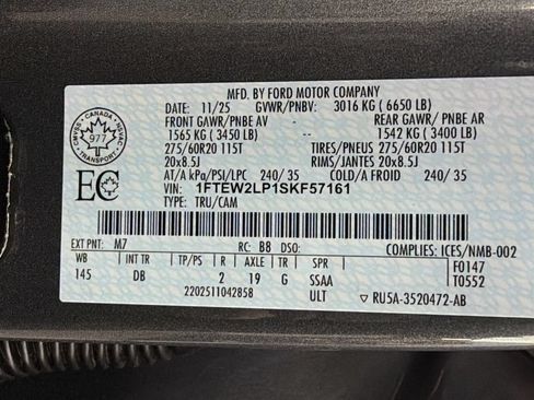 Used 2025 Ford F150 STX w/ STX Black Appearance Package AWD/4WD image 38