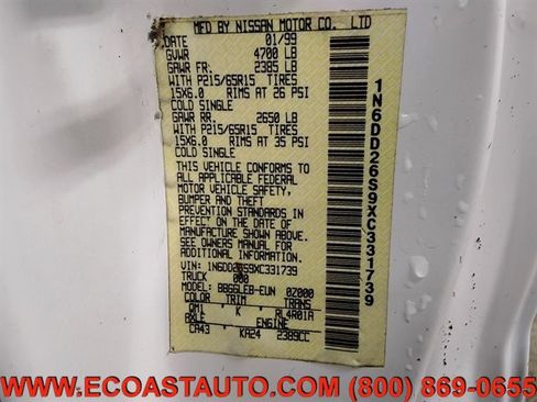 Used 1999 Nissan Frontier XE image 22