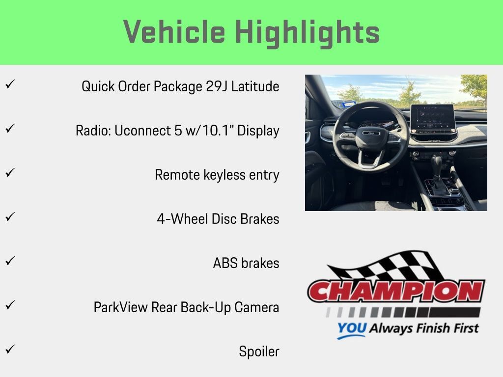 Used 2024 Jeep Compass Latitude AWD/4WD image 6