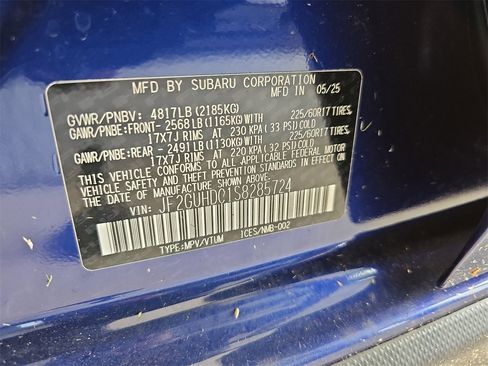 New 2025 Subaru Crosstrek 2.5i Premium image 36