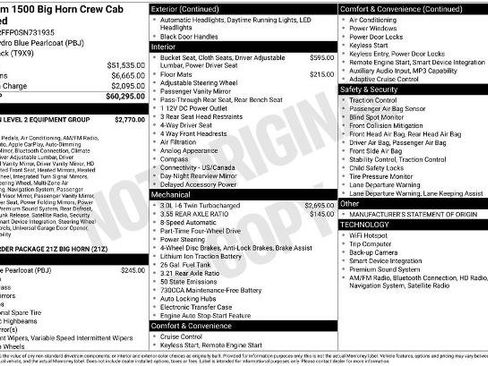 Used 2025 RAM 1500 Big Horn AWD/4WD image 5