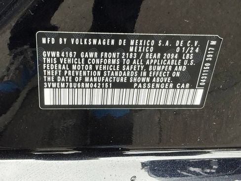 Used 2024 Volkswagen Jetta SE FWD image 42