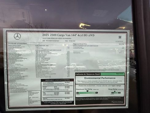 New 2025 Mercedes-Benz Sprinter 2500 image 15